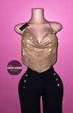 Gold bling top