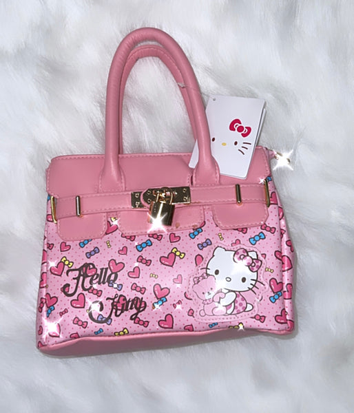 Pink hello kitty purse