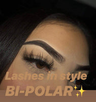 “Bi-polar” luxury mink lashes
