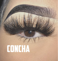 “Concha” luxury mink lashes