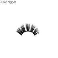 “Gold digger” faux mink lashes